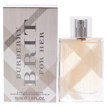 burberry brit eau de toilette natural spray vaporisateur 50ml|original burberry brit for women.